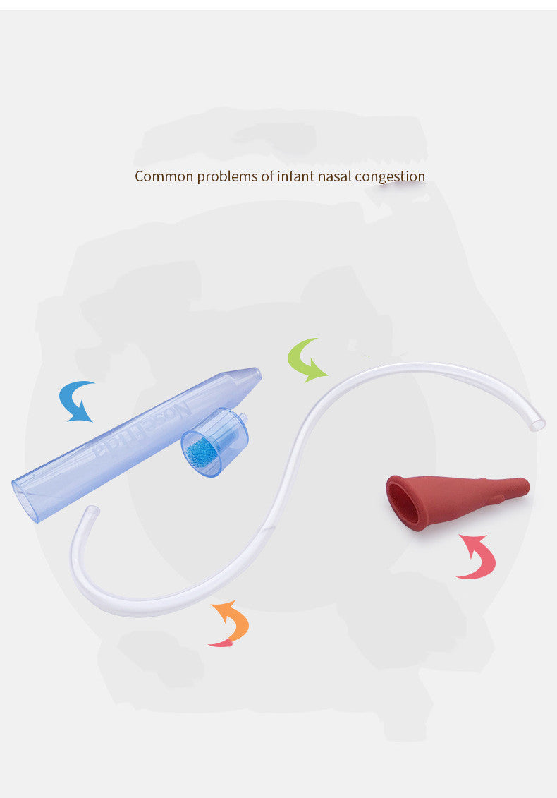 Swedish mouth-suction nasal aspirator - easy to use